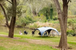 Clearance OZtrail 4.2 Blockout Shade Dome - With Sun Wall