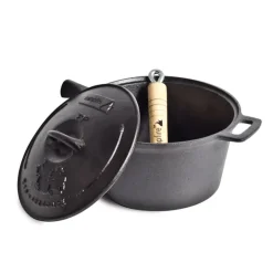 Campfire 3 Quart Cast Iron Saucepan