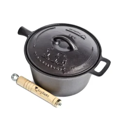 Campfire 3 Quart Cast Iron Saucepan
