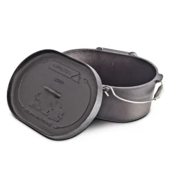 Hot Campfire 10 Quart Oval Camp Oven