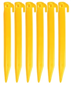 Clearance OZtrail ABS Plastic Peg 23cm 6 Pack