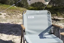 Online OZtrail Beach Low Rise Chair - Palm Cove Green