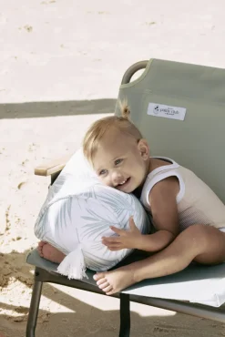 Discount OZtrail Beach Pillow - Palm Cove Green