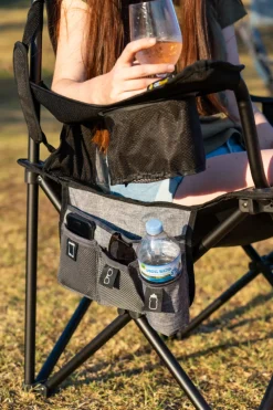 OZtrail Big Boy Arm Chair - Black