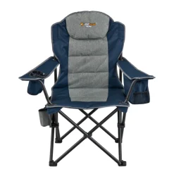 Outlet OZtrail Big Boy Arm Chair - Navy Blue