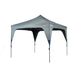 Clearance OZtrail Blockout Deluxe 3x3 Gazebo - Silver