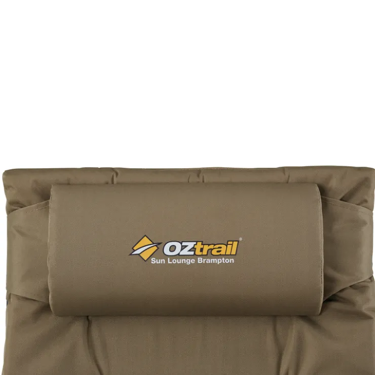 Sale OZtrail Brampton Sun Lounge - Tan
