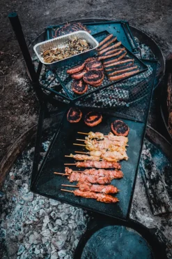 Discount Campfire Cooking Grill Combo