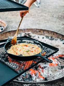 Discount Campfire Cooking Grill Combo
