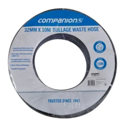 Hot Companion Caravan Sullage Waste Hose 32mm x 10m