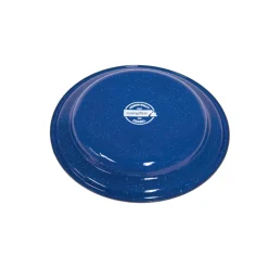 Sale Campfire 27cm Enamel Flat Plate - Navy