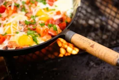 New Campfire 25cm Round Frying Pan Solid Handle