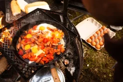 New Campfire 25cm Round Frying Pan Solid Handle