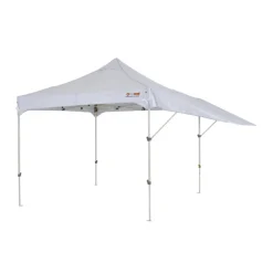 OZtrail Commercial Deluxe 3.0 Flexi Shade Gazebo - White
