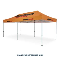 Sale OZtrail Commercial Pro Aluminium 6.0 Gazebo - Custom Printed