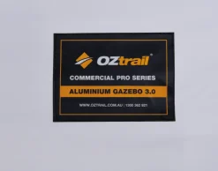 Clearance OZtrail Commercial Pro Aluminium 3.0 Gazebo - White