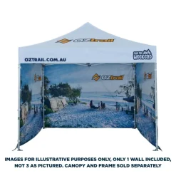 Clearance OZtrail Commercial Pro HD Wall 3.0 Double Sided - Custom Printed