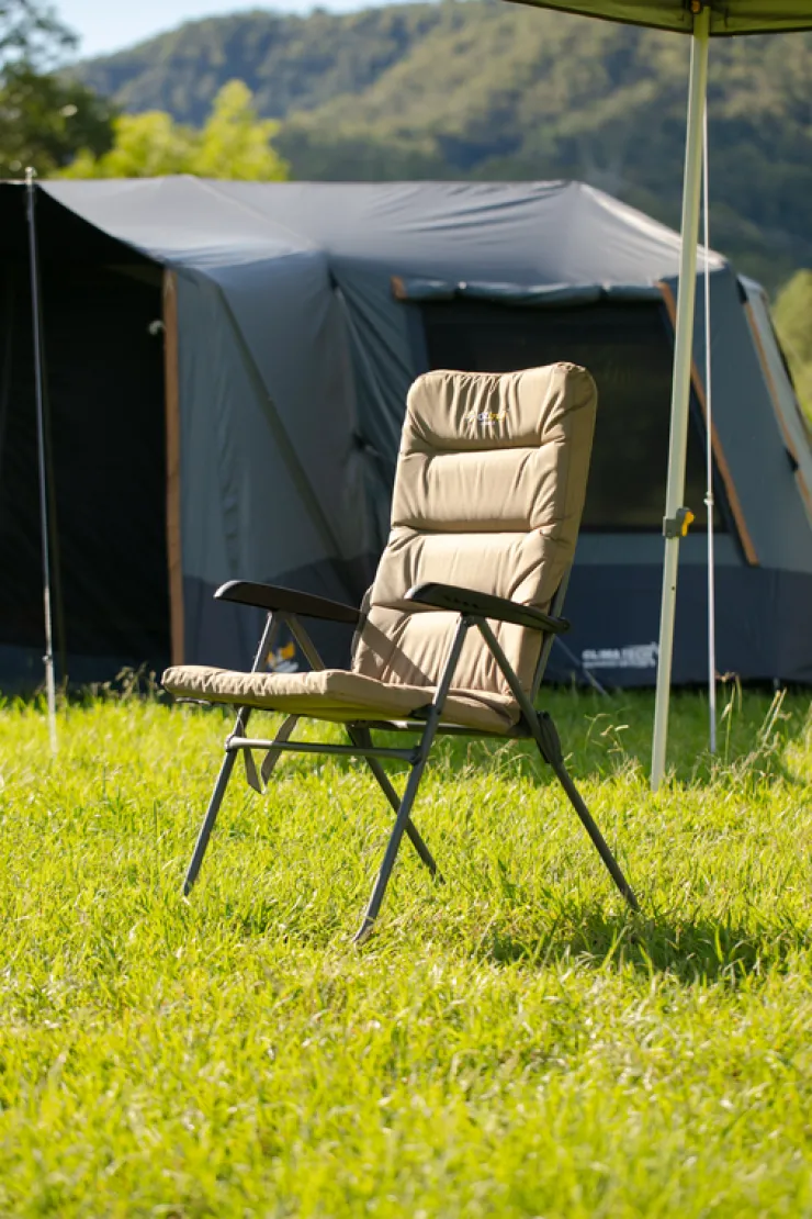 Sale OZtrail Coolum 5 Position Recliner