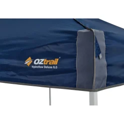 Hot OZtrail Hydroflow Deluxe 6.0 Gazebo - Navy