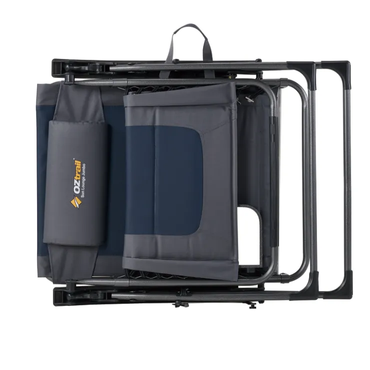 Outlet OZtrail Jumbo Sun Lounge - Navy
