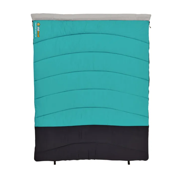 Online OZtrail Kingsford Double Sleeping Bag +5C