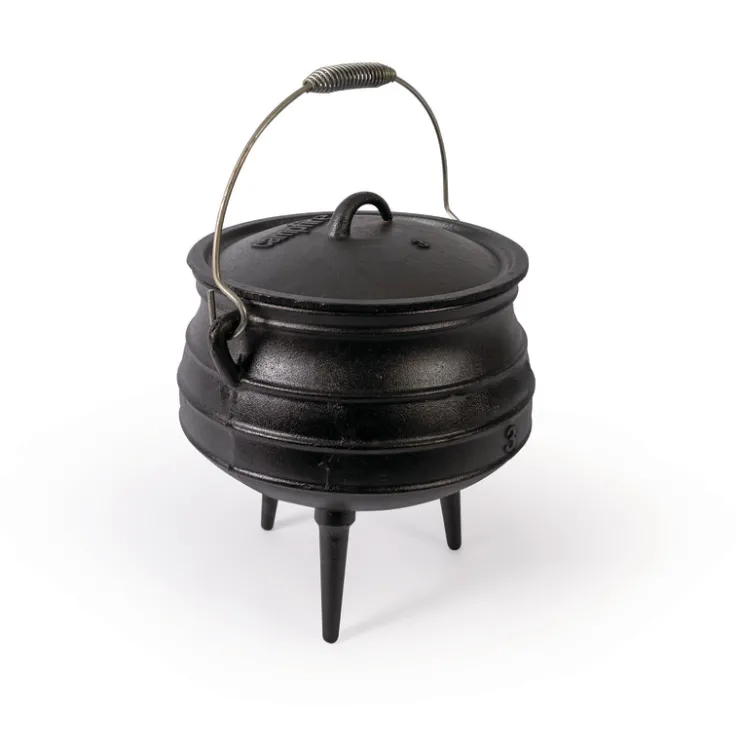 Hot Campfire 8L Cast Iron Potjie Pot
