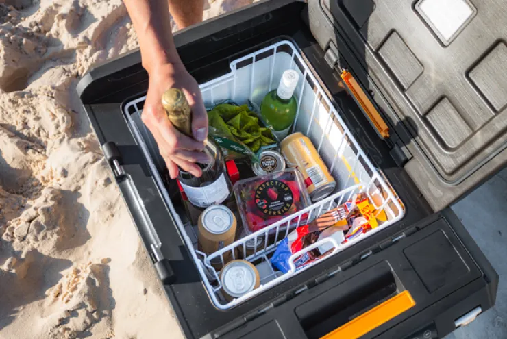 Sale OZtrail 55L Single Zone Lithium Fridge/Freezer