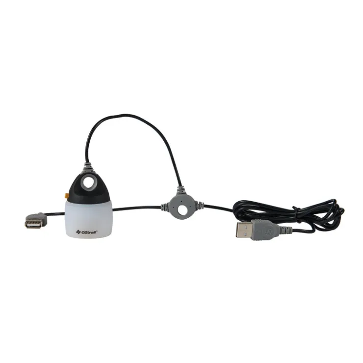 New OZtrail Lumos Chainable USB Tent Lights 4 Pack