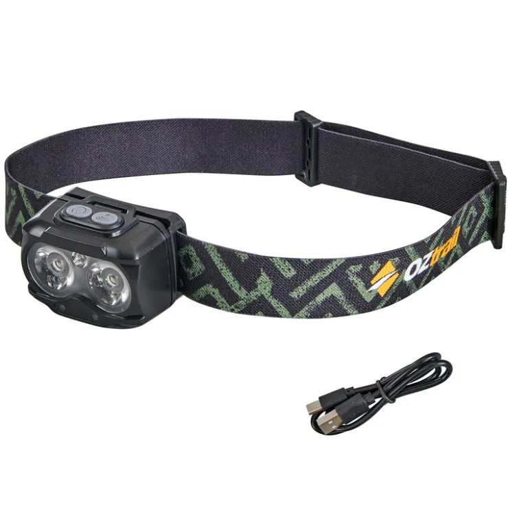 Hot OZtrail Lumos FP200 Rechargeable Headlamp
