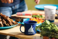 Discount Campfire Melamine Dinner Plate - Blue