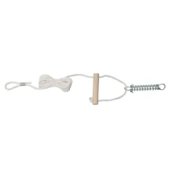 Discount OZtrail 6mm Single Guy Rope with Wooden Runner & Spring