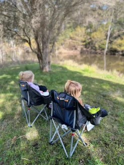 Hot OZtrail Moon Chair Junior - Blue