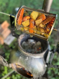 Sale Ozpig Rotisserie Basket Small