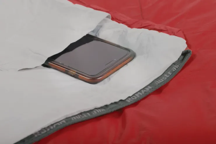 Roman Palm I +10°C Sleeping Bag - Fiery Red