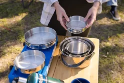 Best Campfire 6pc Stainless Steel Pot Set