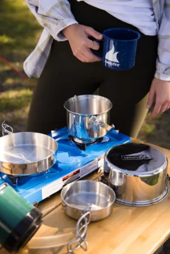 Best Campfire 6pc Stainless Steel Pot Set