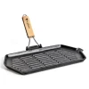 Online Campfire Rectangular Folding Frying Grill Pan