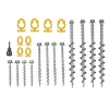 Sale OZtrail Screw-In Aluminium Peg Kit 22 Piece