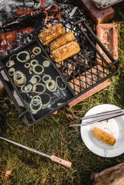 Campfire Small Camp Grill & Hotplate