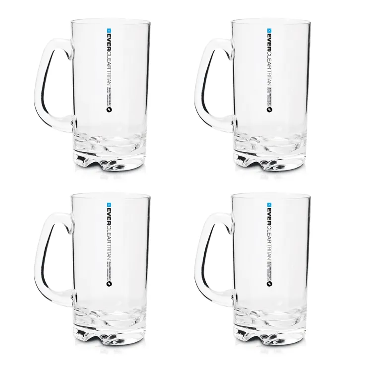 Best Everclear Tritan Beer Mug 530ml 4PK