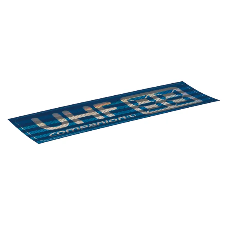 Outlet Companion UHF Channel Sticker